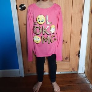The children Palace long sleeves pink girls shirt 10/12